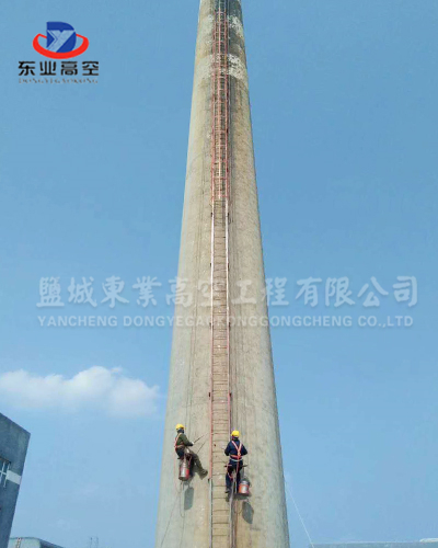 苏州大型电厂烟囱防腐施工